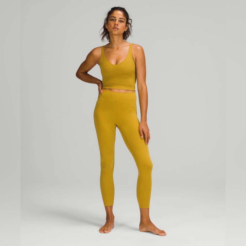 Lululemon Instill High-Rise Tight 25” Auric Gold NWT